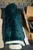 *Super Sherpa Throw (Dark Green)