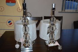 *Crystal Lamp 2pc Set