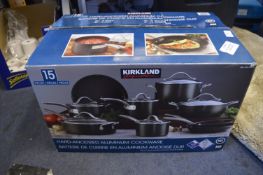 *Kirkland 15pc Anodised Aluminium Cookware Set