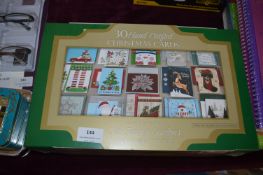 *30pc Hand Crafted Christmas Card Set