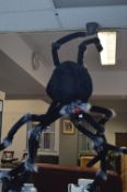*Spider Decoration with LED Eyes and Moveable Limbs