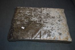 *Silentnight Deep Fill Dog Cushion (Silver) Size: