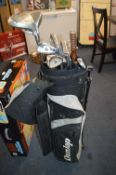 Dunlop Titanium Matrix 65i Golf Bag and Clubs