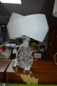 Glass Table Lamp