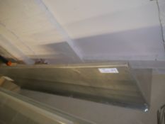 *St st shelf St st shelf with brackets 1600x500x300