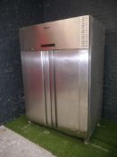 *GRAM: 2 Door upright freezer gram double door freezer 1400 x 850 x 2000