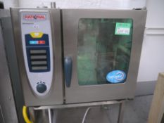 *RATIONAL: Self Cooking Centre and stand SCC-61G 6 Grid Gas combi oven -Cancelled Order-Checked-