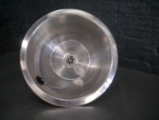 *St st basin Handwash sink insert in good condition. 350 diameter (bowl 160 deep)