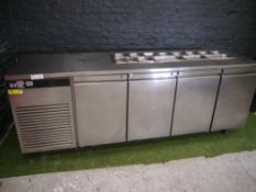 *FOSTERG G4 Door prep chiller bult in saladette top G2 EP1/4H 4 Door prep chiller bult in