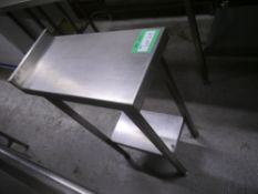*Stainless steel infill table infill table 300 x 600 x 350