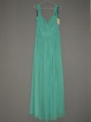 *Size: 16 Turquoise Bridesmaid Dress by Dessy Coll