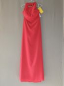 *Size: 8 Bright Pink Bridesmaid Dress by Dessy Soc