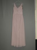 *Size: 8 Rose Pink Bridesmaid Dress By Dessy Colle