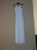 *Size: 12 Light Blue Bridesmaid Dress by Alfred Su