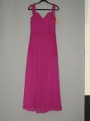 *Size: 12 Persian Plum Bridesmaid Dress by Dessy C