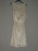 *Size: 14 Oyster Bridesmaid Dress by Dessy Collect