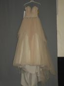 *Size: 8 Truffle Wedding Dress by Chloe