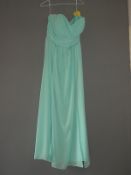 *Size: 16 Turquoise Bridesmaid Dress by Social
