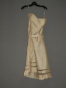 *Size: 14 Ivory Bridesmaid Dress by Alfred Sung