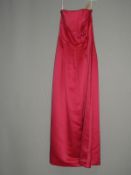 *Size: 8 Pink Bridesmaid Dress by Dessy Collection