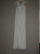 *Size: 10 Light Blue Bridesmaid Dress By Dessy Col