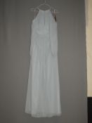 *Size: 12 Light Blue Bridesmaid Dress By Dessy Col