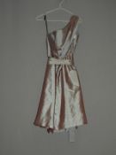 *Size: 16 Platinum Bridesmaid Dress by Alfred Sung