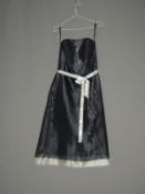 *Size: 8 Midnight Bridesmaid Dress by Dessy Collec