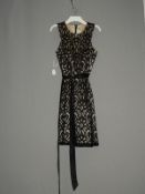 *Size: 12 Palomino & Black Bridesmaid Dress by Des