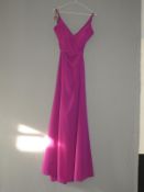 *Size: 10 Purple Bridesmaid Dress by Social