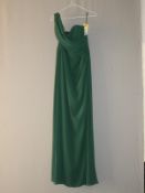 *Size: 8 Dark Green Bridesmaid Dress by Dessy Coll
