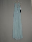 *Size: 12 Smoke Blue Bridesmaid Dress by Alfred Su
