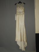 *Christine Dando Ivory Wedding Dress Size: 10