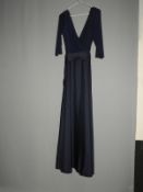 *Size: 16 Midnight Bridesmaid Dress by Alfred Sung