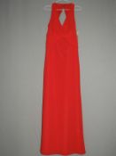 *Size: 8 Flame Bridesmaid Dress by Dessy Collectio