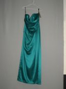 *Size: 14 Dark Green Bridesmaid Dress By Dessy Col