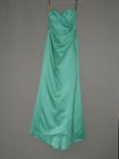 *Size: 4 Turquoise Bridesmaid Dress by Dessy Colle