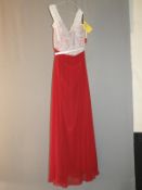 *Size: 24 Dark Red Bridesmaid Dress by Dessy Colle