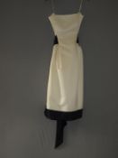 *Size: 14 Ivory & Midnight Bridesmaid Dress by Alf
