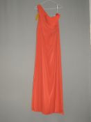 *Size: 16 Pale Pink Bridesmaid Dress by Dessy Coll