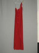 *Size: 6 Dark Red Bridesmaid Dress by Dessy Collec