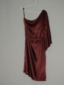 *Size: 10 Bordeaux Bridesmaid Dress by Social