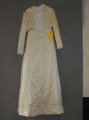 *Two Piece Ivory Wedding Dress Size: 12