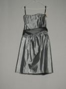 *Size: 14 Pewter Bridesmaid Dress by Dessy Collect