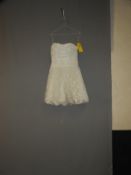 *Alfred Sung Wedding Dress Size: 10