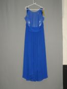 *Size: 24 Sapphire Bridesmaid Dress By Dessy Colle