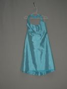 *Size: 8 Aquamarine Bridesmaid Dress by Alfred Sun