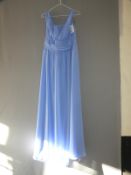 *Size: 16 Light Blue Bridesmaid Dress by Social