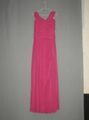 *Size: 16 Pink Bridesmaid Dress by Dessy Collectio