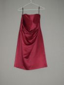 *Size: 10 Merlot Bridesmaid Dress by After Six